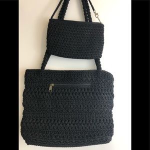 Lina bag and Croft&Barrow wristlet knit wallet.